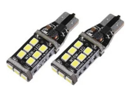 Купить Светодиодная лампа Т10 W5W 15 SMD 3535 с обманкой и драйвером ...
