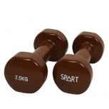 Вінілові гантелі Spart Vinyl Dumbbell 2,5 kg