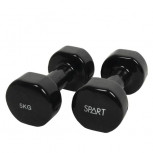 Вінілові гантелі Spart Vinyl Dumbbell 5 kg