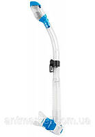 Трубка для дайвінгу Cressi Dry (Квіта) Синій