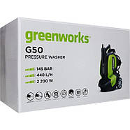 Мийка високого тиску Greenworks G50 145 bar, фото 6