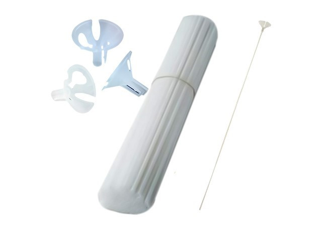 Паличка для кульок поштучно біла(100), фото 1