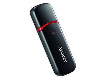 Флеш-пам`ять 64GB "Apacer" AH333/0707 USB2.0 black