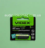 Батарейка VIDEX 27A 12V Alkaline щёлочная