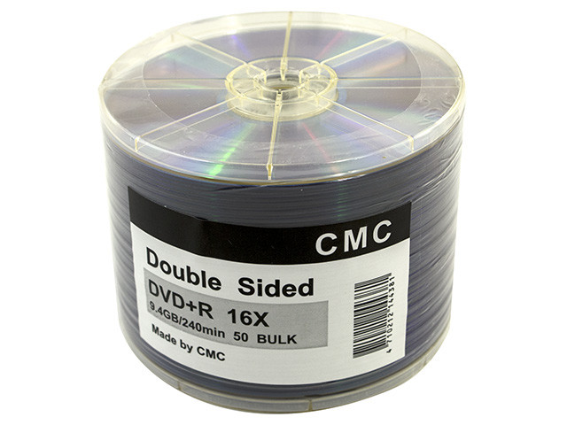 DVD+R 16х 9.4Gb/120min CMC bulk №4381 (50)double