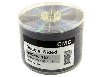 DVD+R 16х 9.4Gb/120min CMC bulk №4381 (50)double