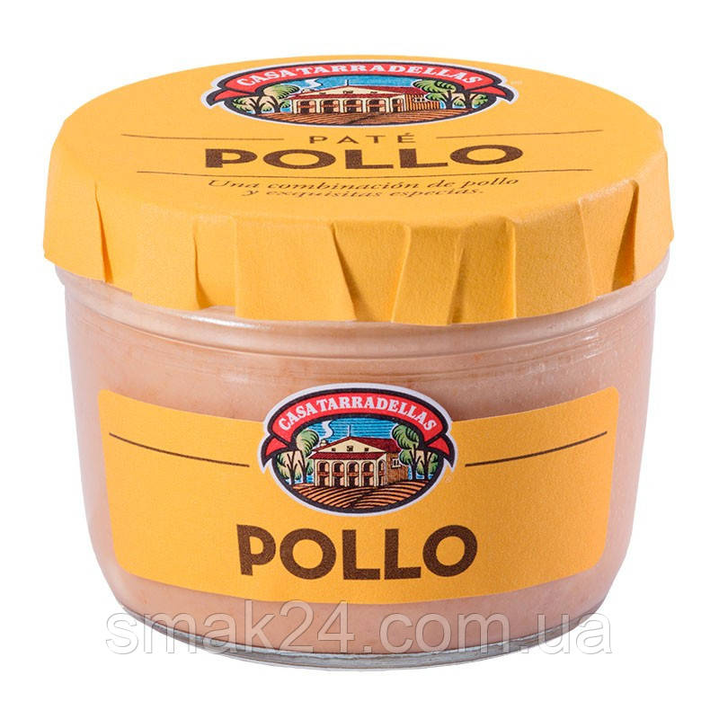 Паштет без глютену курячий Pate Pollo Casa Tarradellas 125 г Іспанія