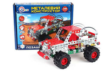Конструктор метал. "Позашляховик","Технокомп" №4913(10)