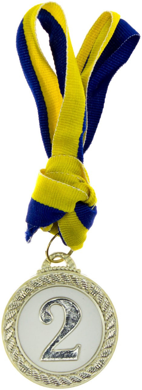 Медалі 2 місце №В23461(100), фото 1