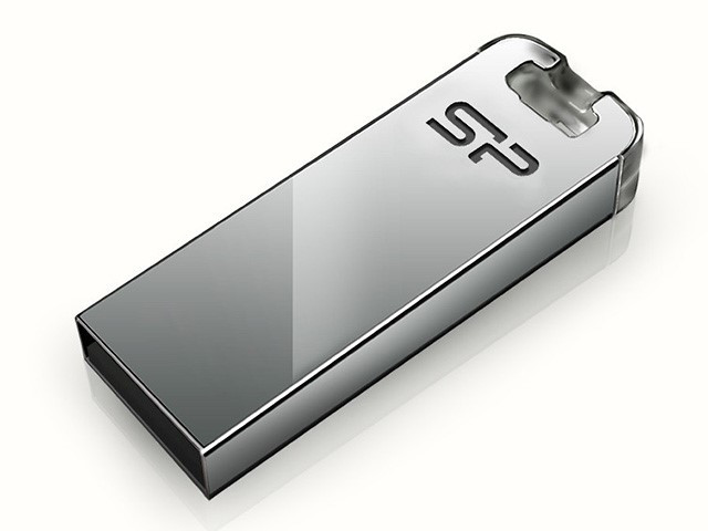 Флеш-пам`ять 16GB "Silicon Power Touch" T03 USB2.0 no chail metal transparent