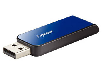 Флеш-пам`ять 32GB "Apacer" AH334 USB2.0 blue