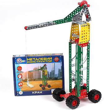 Конструктор метал. "Кран""Технокомп" №4890(10)