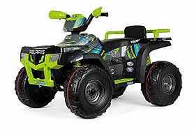 Двомісний дитячий квадроцикл PEG-PEREGO Polaris SPORTSMAN 850XP 24V Lime