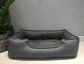 Лежанка для собаки, кота, лежак для собаки, кота, спальне місце МЕБЛЕВА ЗНОСОСТІЙКА ТКАНИНА