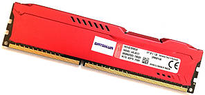 Ігрова оперативна пам'ять Kingston HyperX Fury DDR3 4Gb 1866 MHz PC3 14900U 1R8 CL10 (HX318C10FRK2/8) Б/У