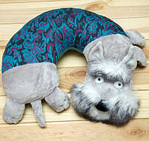 Іграшка подушка-підголівник "Собака" 40 см
