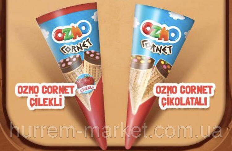 Ozmo Cornet шоколад 25 г*24 шт - фото 2 - id-p1150954697