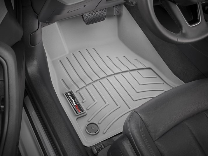 Килими гумові WeatherTech передні сірі Audi A5 16+
