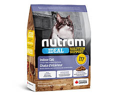 Сухий корм Nutram I17 Ideal Solution Support Indoor Cat для дорослих котів з куркою 1.13 кг