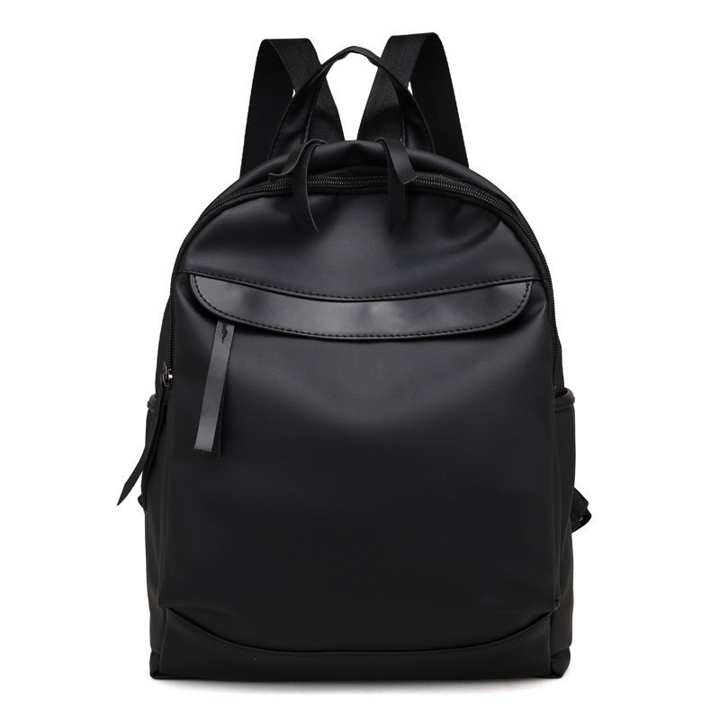 Женский стильный городской рюкзак черный из ткани купить по выгодной ...