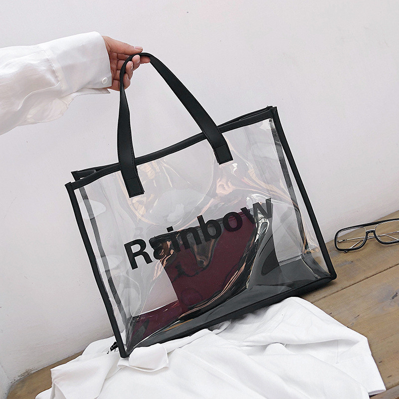 Сумка прозрачная из PVC с косметичкой купить по выгодной цене в Украине ...