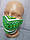 Бавовняна захисна маска вишиванка для обличчя, фото 2