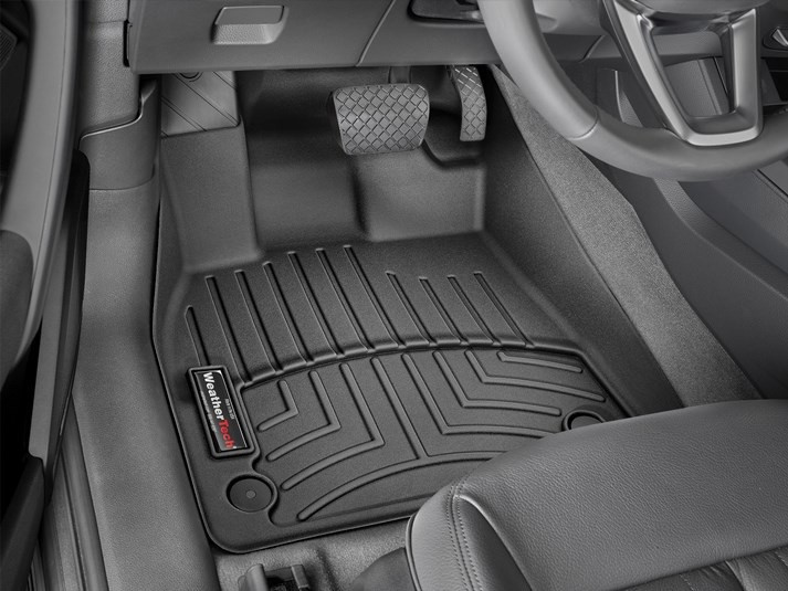 Килими гумові WeatherTech передні чорні Audi Q5 18+