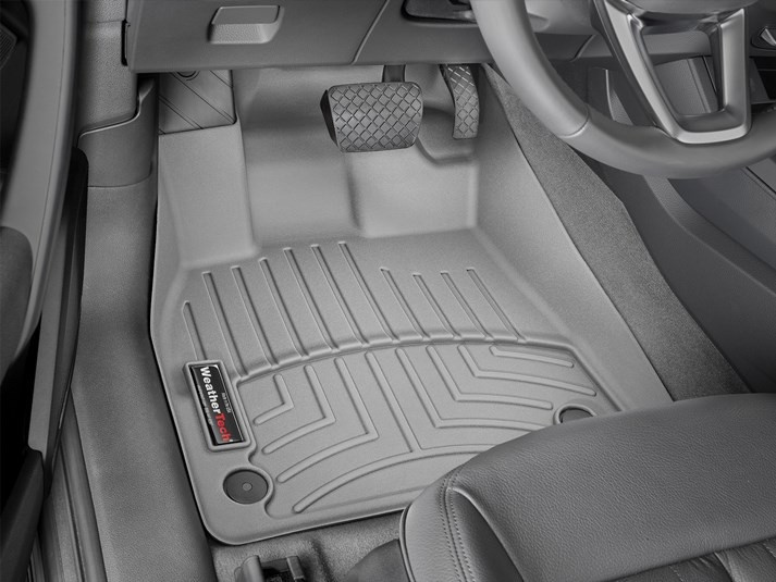 Килими гумові WeatherTech передні сірі Audi Q5 18+