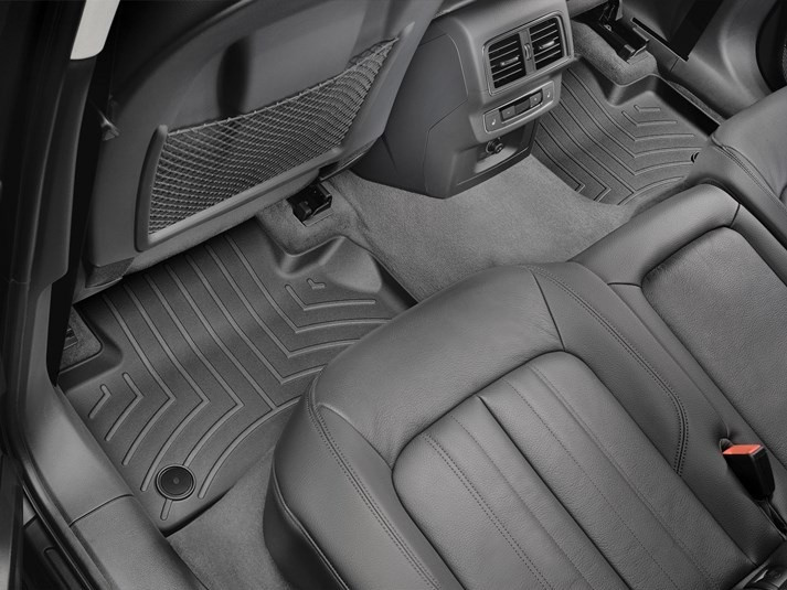 Килими гумові WeatherTech задні чорні Audi Q5 18+