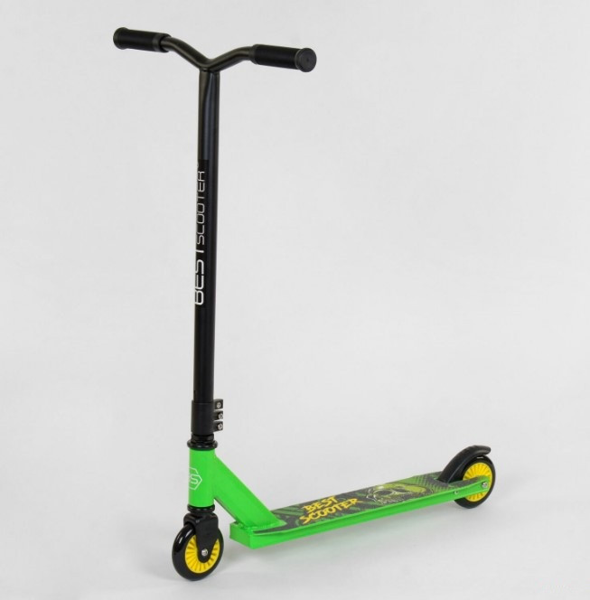 Самокат трюковий Best Scooter 74918 зелений