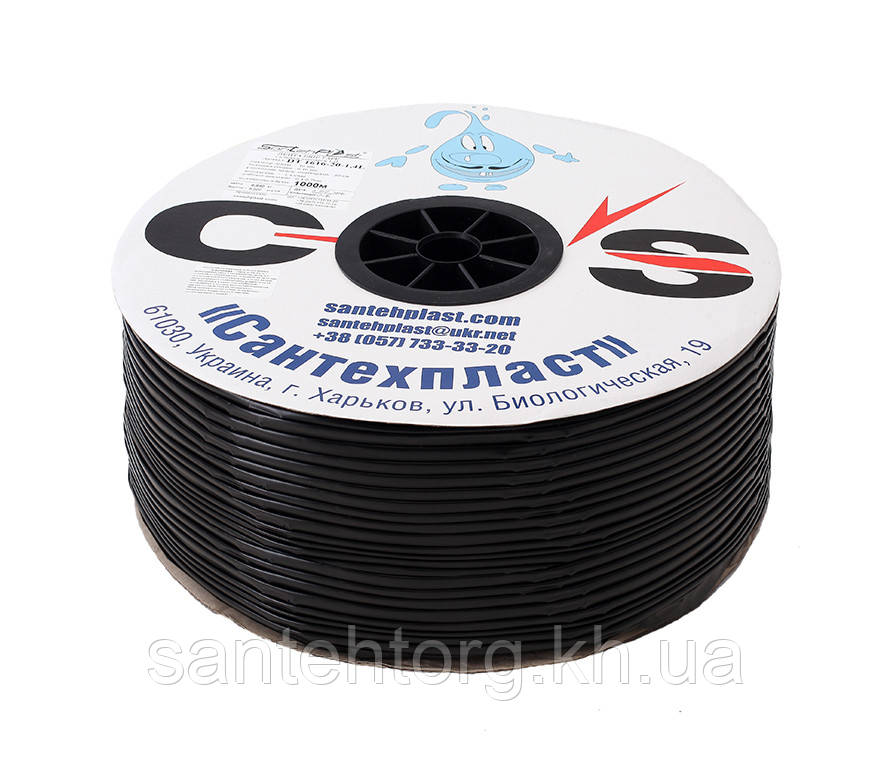 Емітерна крапельна стрічка COS, DRIP TAPE 6 MIL. 30/1000 метр.