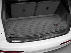 Килим гумовий WeatherTech Audi Q7 16+ в багажник (за 3-й ряд) чорний 7-ми місна