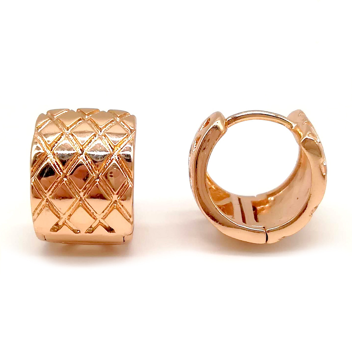 Сережки Xuping з медичного золота, позолота 18K, 23765 (1)