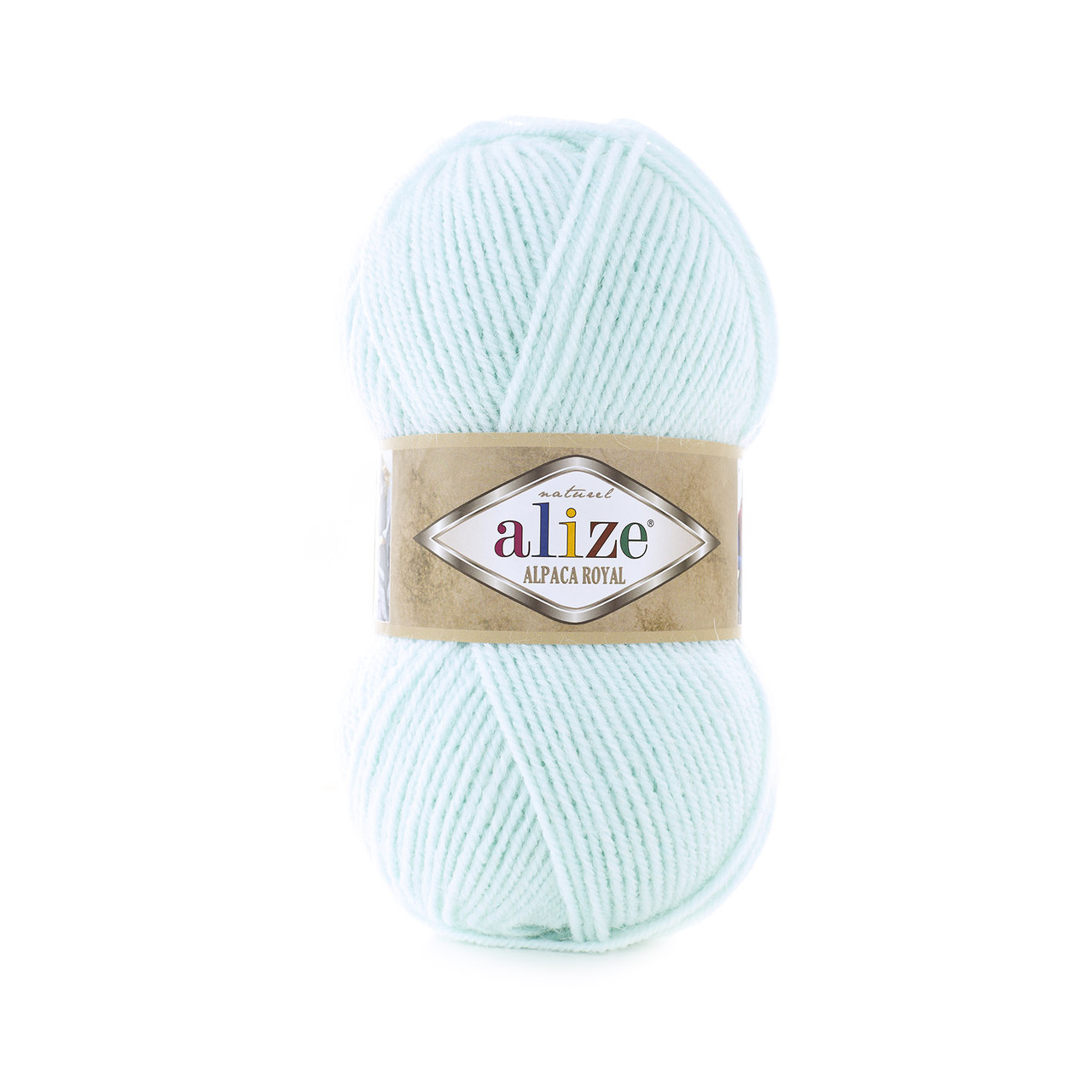 ALPACA ROYAL 522 м'ята - 30% альпака, 15% вовна, 55% акрил, фото 1