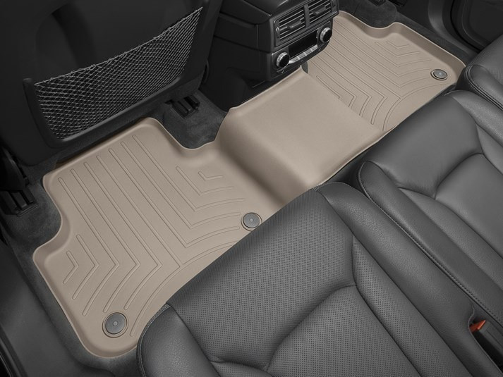 Килими гумові WeatherTech Audi Q7 16+ задні бежеві
