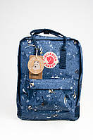 Рюкзак Fjallraven Kanken Classic Art 16 л Люкс якість Blue