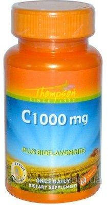 Вітамін C Vitamin C Thompson, 1000 мг 60 капс