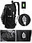 Рюкзак шкільний міський Senkey&Style портфель з хлопчиком, що світиться чорнийКод 10-7118, фото 9