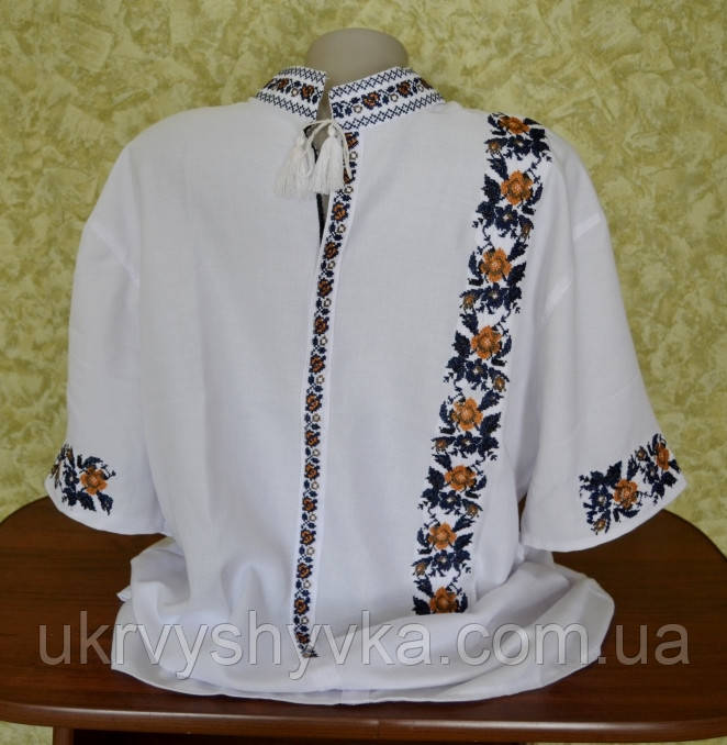 Вишиванка з коротким рукавом "Історія кохання"