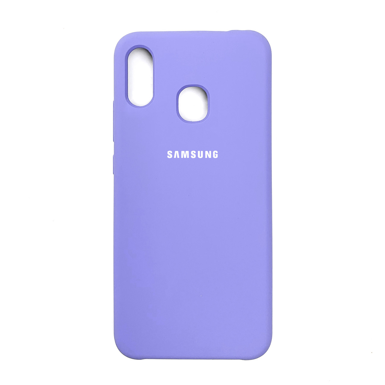 Silicone Case Premium на Samsung A20s Lilac