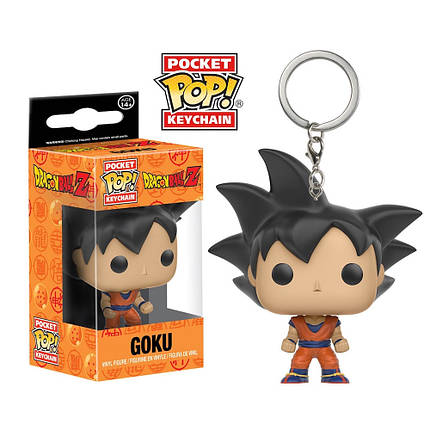 Фігурка брелок Funko Pop! Сон Ґоку (Dragonball "Z" Goku), фото 2