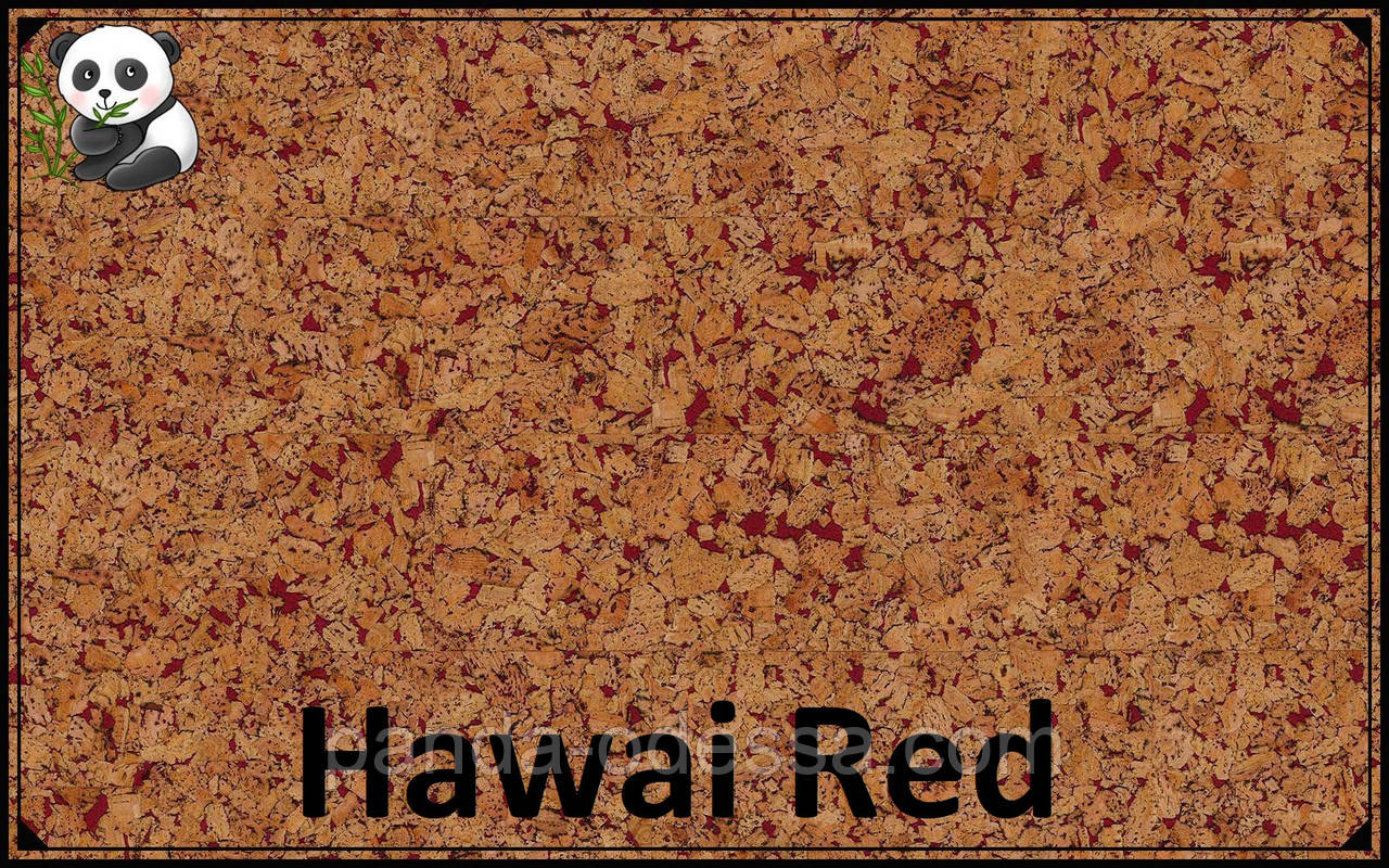 Пробкові панелі (шпалери) Hawai Red TM Wicanders 600*300*3 мм, фото 1
