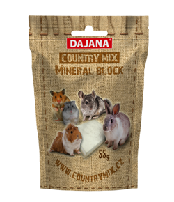 Мінеральний камінь для великих гризунів Dajana Country mix 55 г