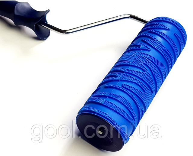 фактурний валик гумовий кора дерева 60х180мм