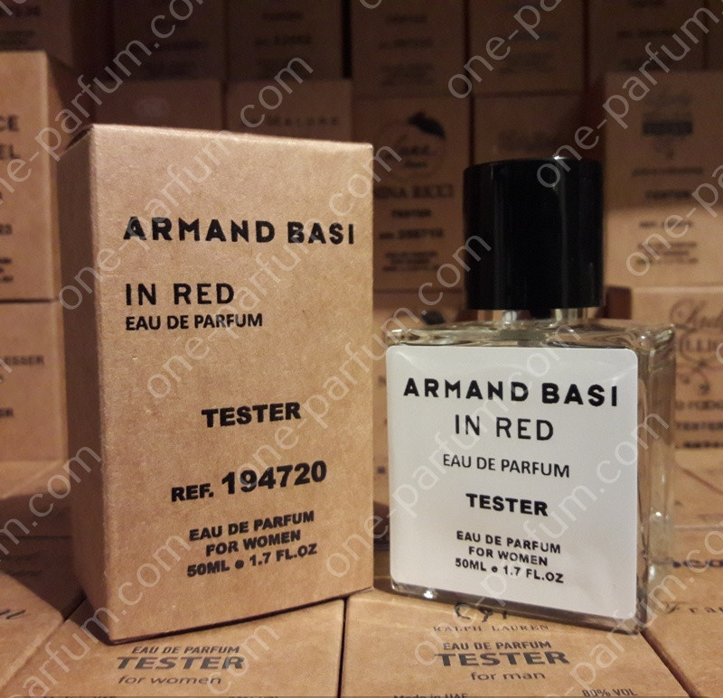 Тестер Armand Basi In Red Eau de Parfum (Арманд Баси Ін Ред Де Парфум), 50 мл (ліцензія ОАЕ)