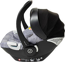 Автокрісло для Малюків COCO i-Size (0-15 міс до 13 кг) Grey Melange - ОРИГІНАЛ, фото 4