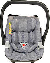 Автокрісло для Малюків COCO i-Size (0-15 міс до 13 кг) Grey Melange - ОРИГІНАЛ, фото 6