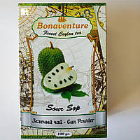 Чай зелёный Bonaventure "Sour Sop" сайсеп 100 грамм