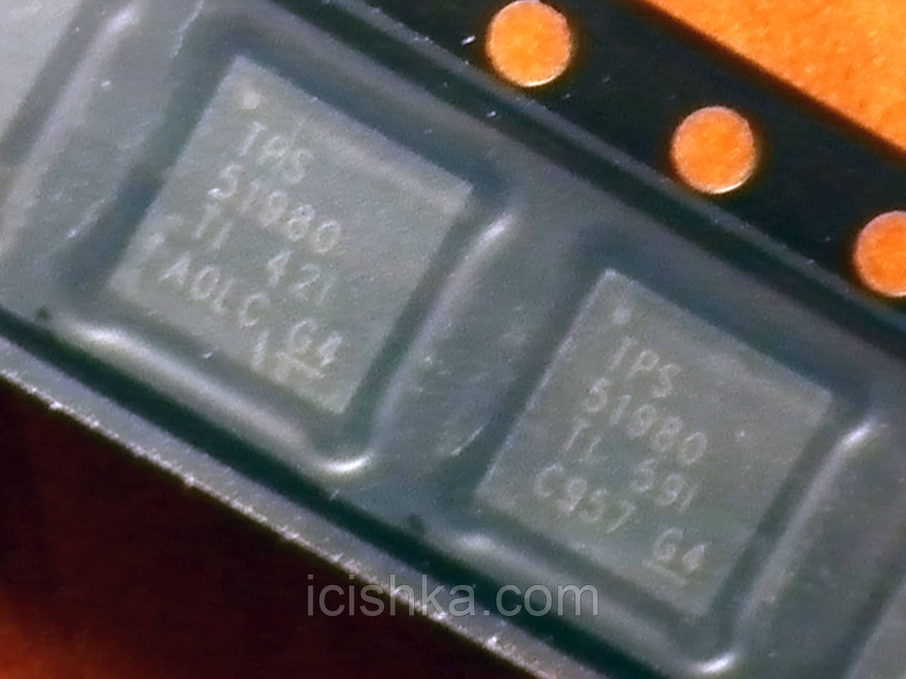TPS51980 QFN32 — контролер живлення чергових напруг MacBook