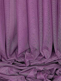 Тюль " Французький гіпюр" Чорничний